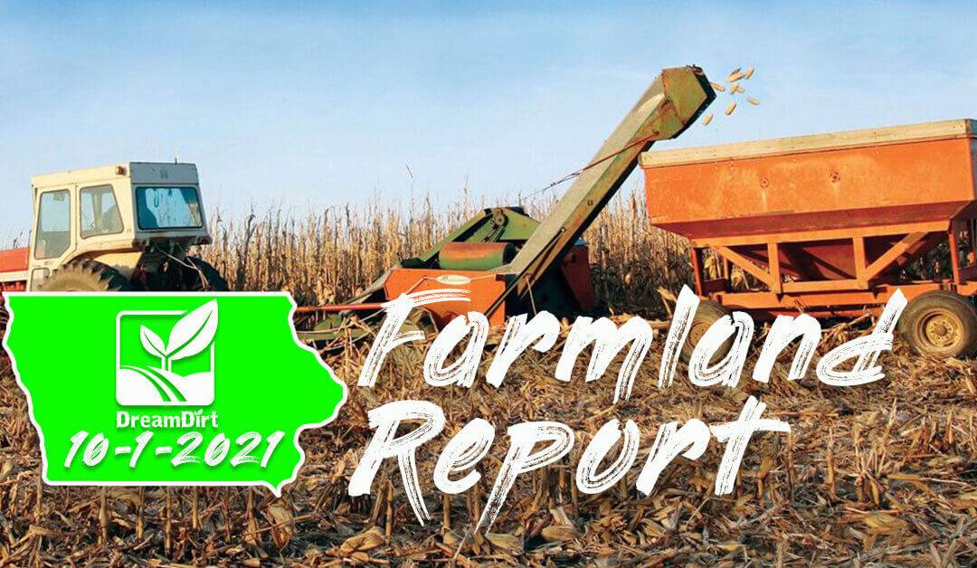 Iowa’s Farmland Prices Report October 1, 2021