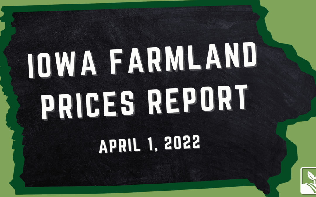 Iowa County Average Farmland Prices
