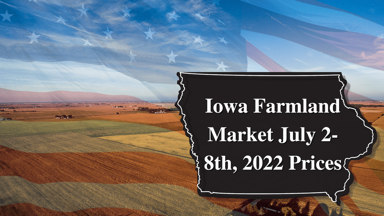 Iowa farmland prices
