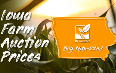 Iowa Farm Auction Prices – July 16th – 22nd, 2022