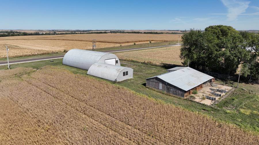 farmland auction sign