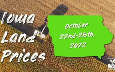 Iowa Land Prices October 22nd – 28th, 2022