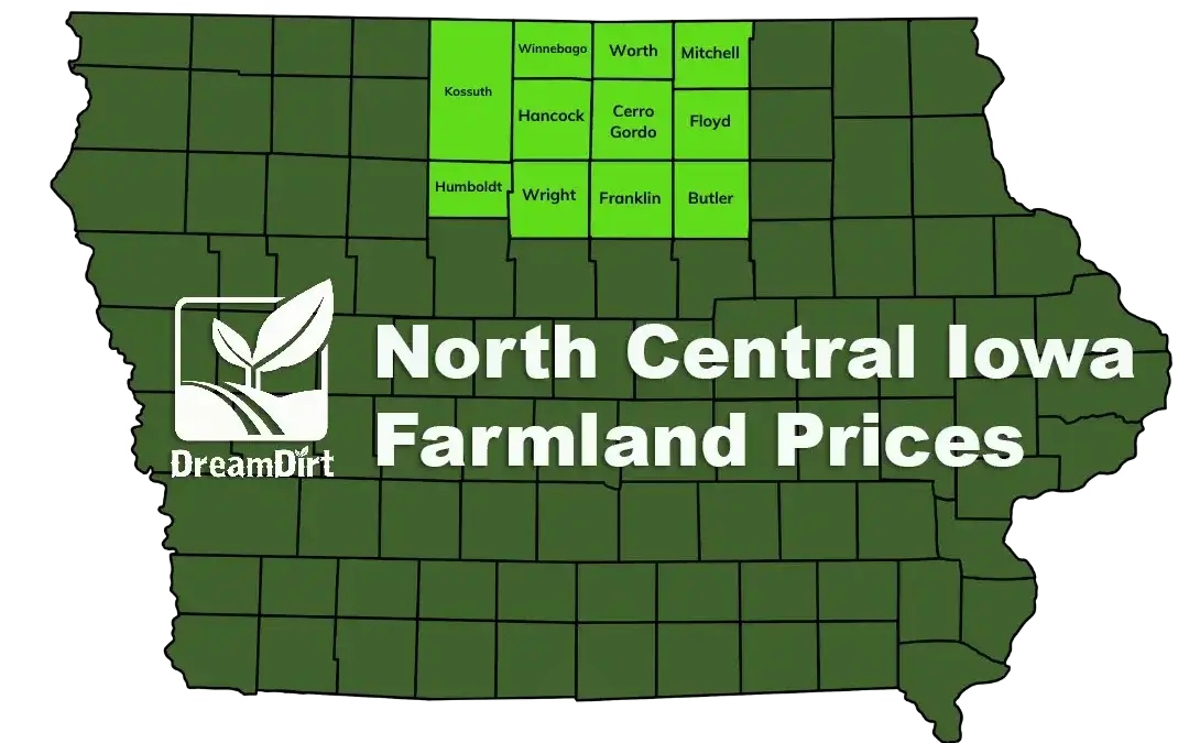 North Central Iowa Land Prices Report for 2023 | Farmland Auction Results