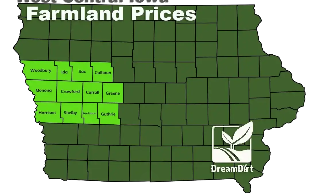 West Central Iowa Land Prices Report for 2023 | Farmland Auction Results