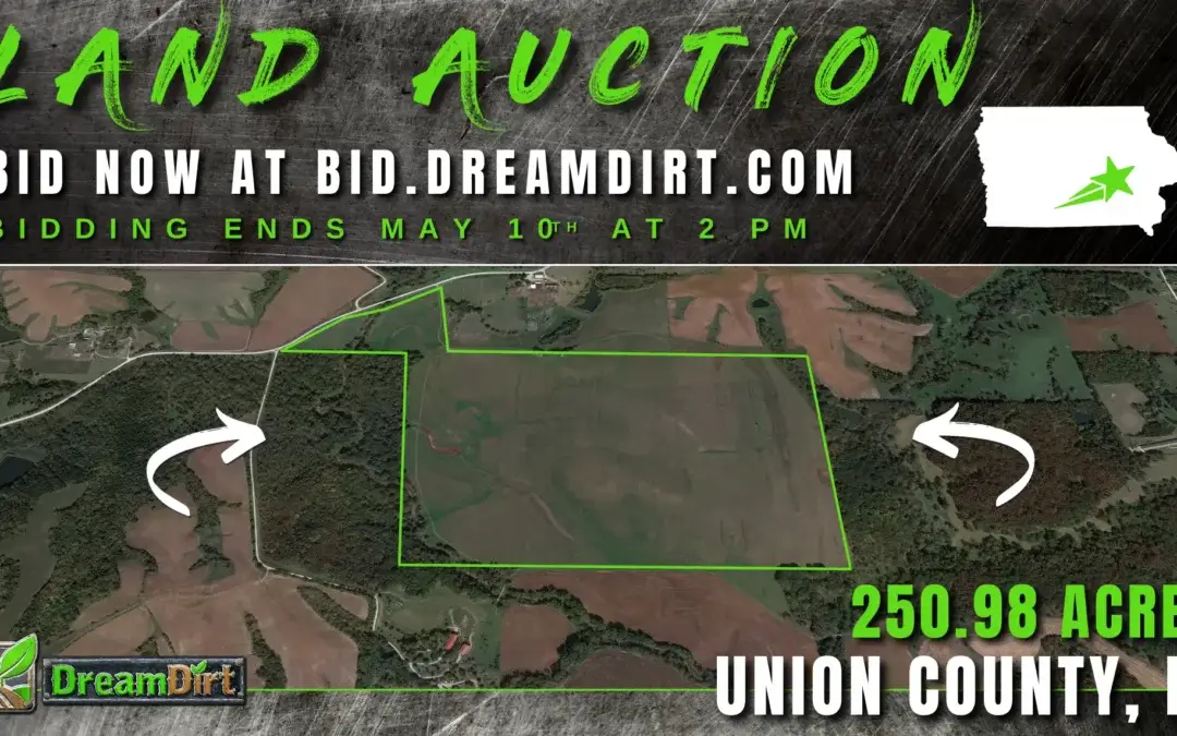 250.98 Acres of Land For Sale in Union County, Iowa