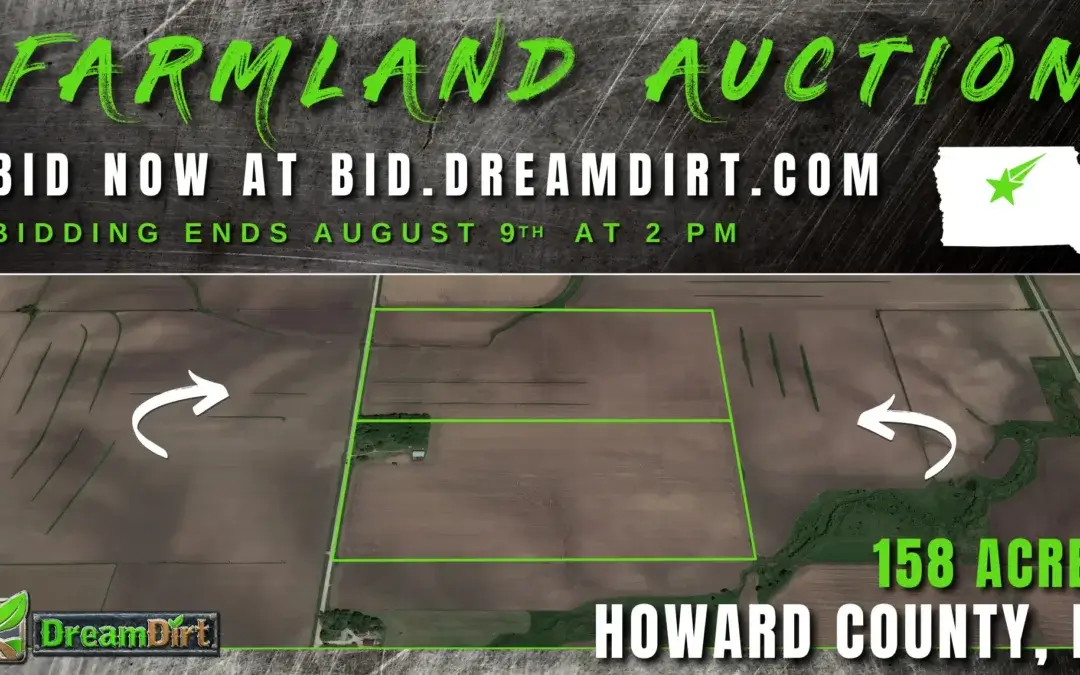 158-Acre Farmland and Acreage For Sale in Howard County, IA