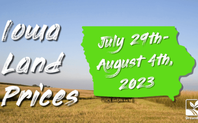 Iowa Farmland Price Report July 29th – August 4th, 2023