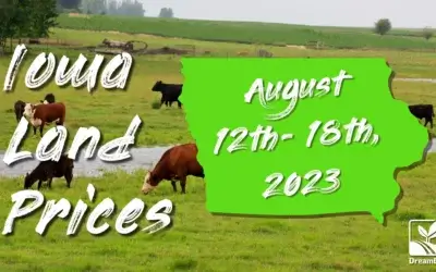 Iowa Farmland Price Report August 12th-18th, 2023
