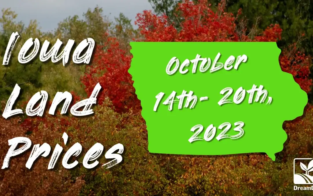 Iowa Farmland Price Report October 14th – 20th, 2023