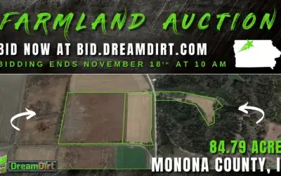 84.79-Acre Farmland & Acreage For Sale in Monona County, IA