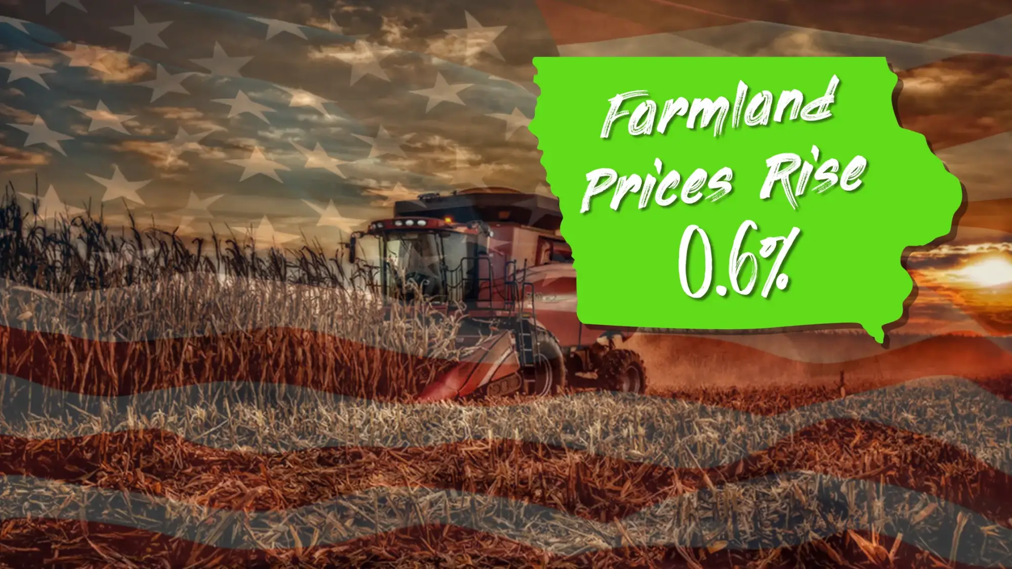 Iowa farmland prices increase 0.6% from September 2022