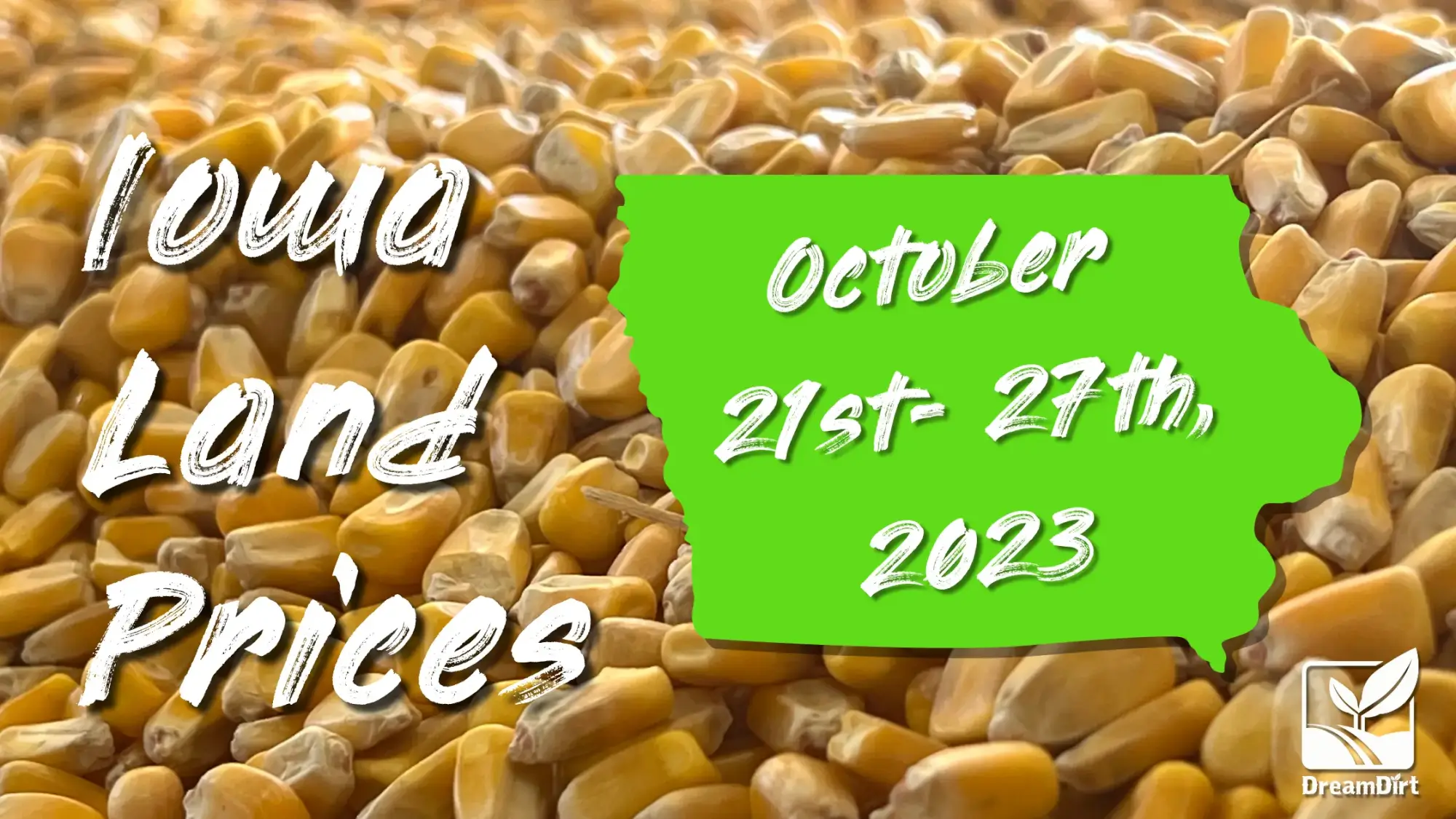 Recent Farmland Sales in Iowa Oct 21-27th, 2023