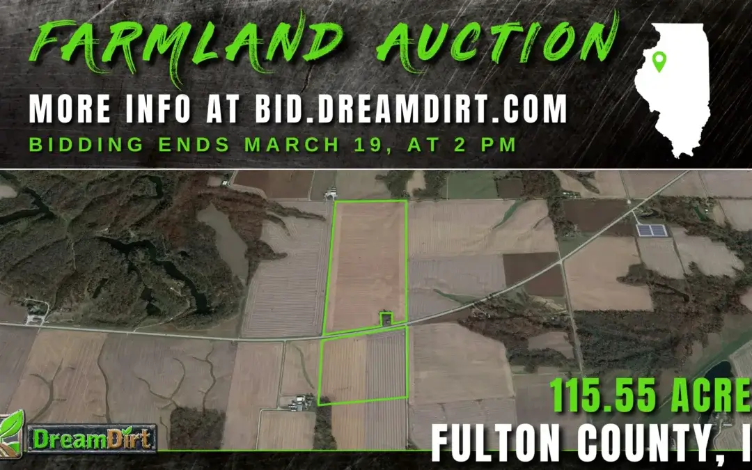 Farmland For Sale in Fulton County, Illinois | 115.55 Acres