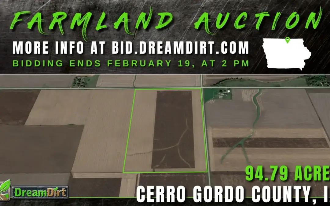 Farmland For Sale in Cerro Gordo County, Iowa | 94.79 Acres