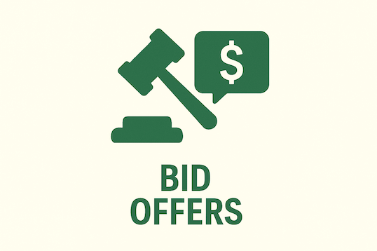 DreamDirt Bid Offer Service